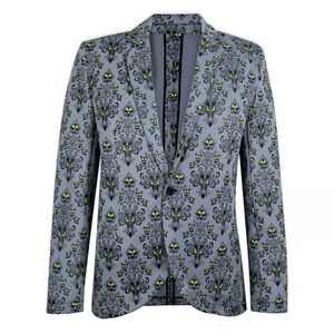 Disney The Haunted Mansion Glow-in-the Dark Blazer for Adults size XL NWT unisex